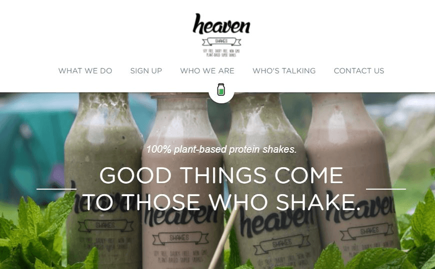 null Heaven Shakes Website